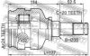TOYOT 430400F010 Joint, drive shaft